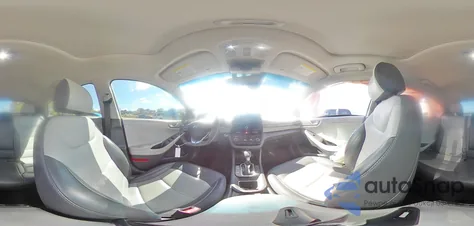 2020 Hyundai Ioniq Limited из США, поврежденный, VIN KMHC05LC2LU241597